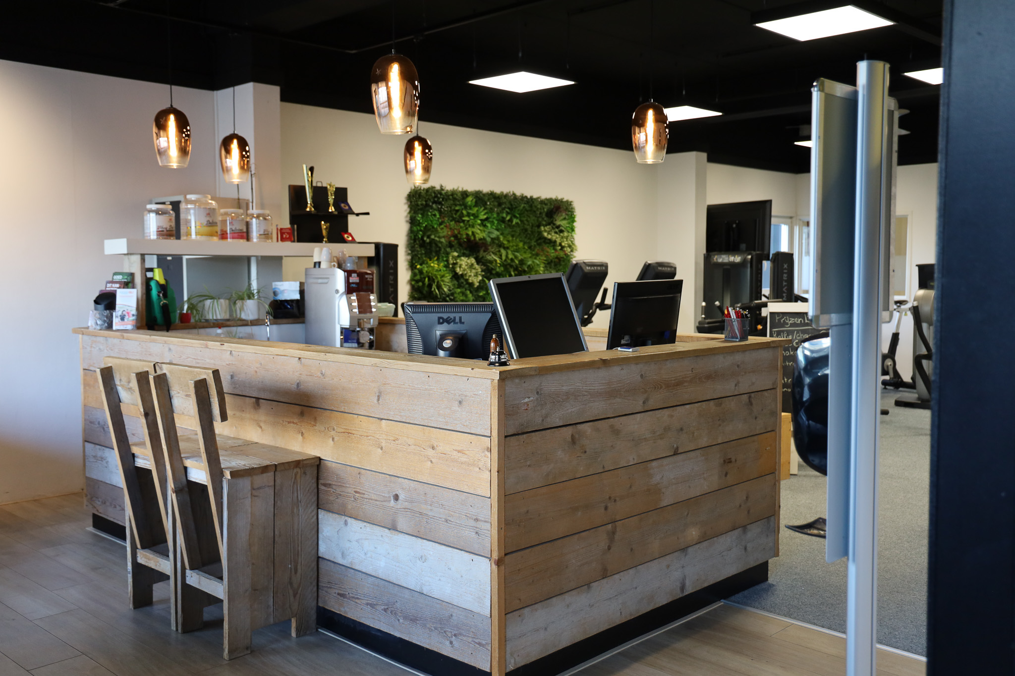 Receptie van Premium Health Club Ede